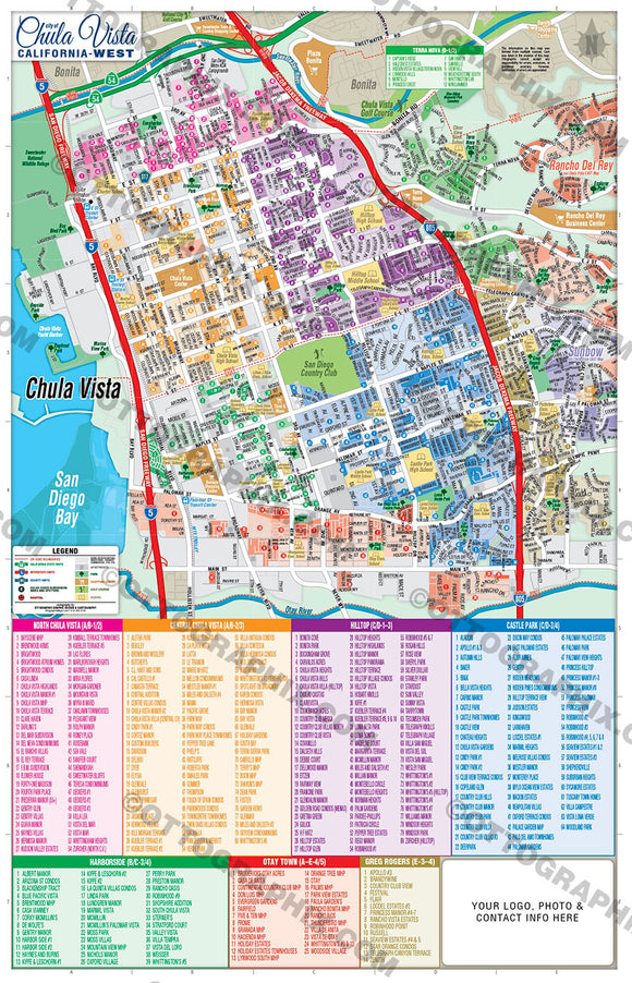 San Diego Subdivision - Community Maps