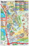 Bay Park Map, San Diego County, CA - FILES: PDF and AI Files, editable, vector, royalty free