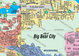 Big Bear Valley MLS Area Map - FILES - PDF and AI, editable, layered, vector, royalty free (Copy)