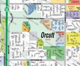 Orcutt Map - PDF, editable, royalty free