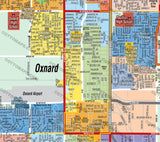 Oxnard School District Map - including Oxnard, Rio, Hueneme & Ocean View School Districts - PDF, editable, royalty free
