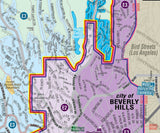 Beverly Hills, Bel Air, Westwood, Century City Map - School District Map - PDF, editable, royalty free