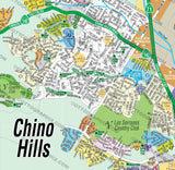 Chino Hills Map - PDF, layered, editable