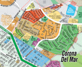 Corona Del Mar Map - PDF, layered, editable
