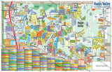 Happy Valley Map - PDF, editable, royalty free