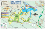 Lake Sherwood Map - PDF, editable, royalty free