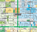 Lompoc Map - PDF, editable, royalty free