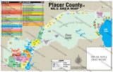 Placer County MLS Area Map - PDF, editable, royalty free
