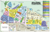 Altadina Map - PDF, layered, royalty free