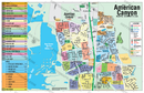 American Canyon Map, Napa County, CA - POSTER PRINTS