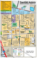 Downtown Anaheim Map - PDF, editable, royalty free