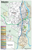 Atascadero Map, San Luis Obispo County - PDF, editable, royalty free