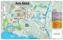 Avila Beach, San Luis Obispo County, CA - FILES - PDF and Adobe Illustrator - with box