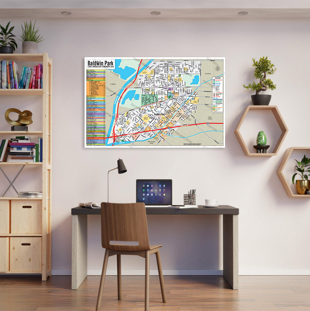 Baldwin Park, Los Angeles County, CA - POSTER PRINTS