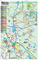 Berlin Map, Worcester County, MD - POSTER PRINTS