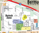 Bermuda Dunes Map, Riverside County, CA - FILES - PDF and AI, editable, vector, royalty free - zoom