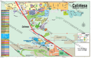 Calimesa Map, Riverside County, CA - FILES - PDF and AI, editable, vector, royalty free