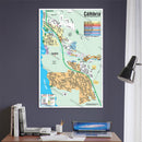 Cambria Map, San Luis Obispo County, CA - POSTER PRINTS