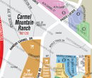 Carmel Mountain Ranch Map, San Diego, CA - FILES - PDF and AI Files, editable, vector, royalty free