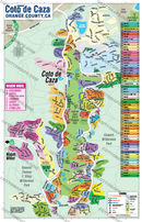 Coto De Caza Map, Orange County, CA - POSTER PRINTS