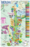 Coto de Caza Map, Orange County, CA - FILES - PDF and AI, editable, layered, vector, royalty free