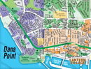 Dana Point Map, Orange County, CA - FILES - PDF and Adobe Illustrator - zoom