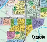 Eastvale, Los Angeles County, CA - PDF, editable, royalty free