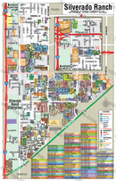 Silverado Ranch - Enterprise Map, Clark County, NV - POSTER PRINTS