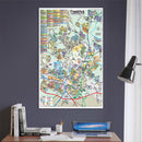 Frederick Map, Frederick County, MD - POSTER PRINTS