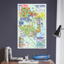 Gold Canyon Map, Pinal County, Arizona - POSTER PRINTS