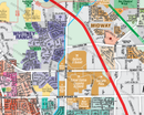 Henderson Map - NORTHWEST, Clark County, NV - FILES - PDF and AI, editable, vector, royalty free - zoom