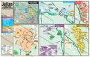 Julian Map, Julian Community Planning Area - PDF, editable, royalty free