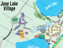 June Lake Map, Mono County, CA - FILES - PDF and Adobe Illustrator - zoom