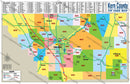 Kern County Zip Code Map - FILES - PDF and AI Files, editable, vector, royalty free