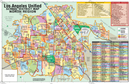 Los Angeles Unified School District Map - NORTH - FILES - PDF and AI, editable, layered, vector, royalty free