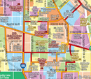 Los Angeles Unified School District Map - NORTH - FILES - PDF and AI Files, editable, vector, royalty free