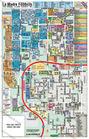 La Madre Foothills Map, Las Vegas, NV - FILES - PDF and AI, editable, vector, royalty free with box