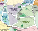 Ladera Ranch Tourist Map - PDF, editable, royalty free 