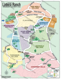 Ladera Ranch Tourist Map - PDF, editable, royalty free 