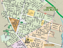 Los Altos Map with Neighborhoods, Napa County, CA - FILES - PDF and Adobe Illustrator - zoom