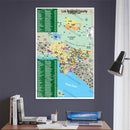 Los Angeles County Pickleball Map - POSTER PRINTS