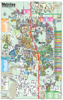 Menifee Map, Riverside County, CA - FILES - PDF and Adobe Illustrator - no box