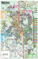 Menifee Map, Riverside County, CA - FILES - PDF and Adobe Illustrator - with box
