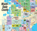 Miami Dade County Map with Broward County - FILES - PDF and AI - zoom