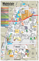 Montclair Map, San Bernardino County, CA - FILES - PDF and AI, editable, vector, royalty free - no box