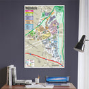 Montebello Map, Los Angeles County, CA - POSTER PRINTS