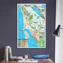 Morro Bay Map with Cayucos, San Luis Obispo County, CA - POSTER PRINTS