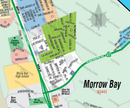 Morro Bay Map with Cayucos, San Luis Obispo County, CA - FILES - PDF and Adobe Illustrator - zoom