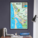 Morro Bay, San Luis Obispo County, CA - POSTER PRINTS - with frame