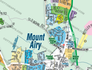 Mt Airy Map, Frederick County, MD - FILES - PDF and AI Files, editable, vector, royalty free - zoom